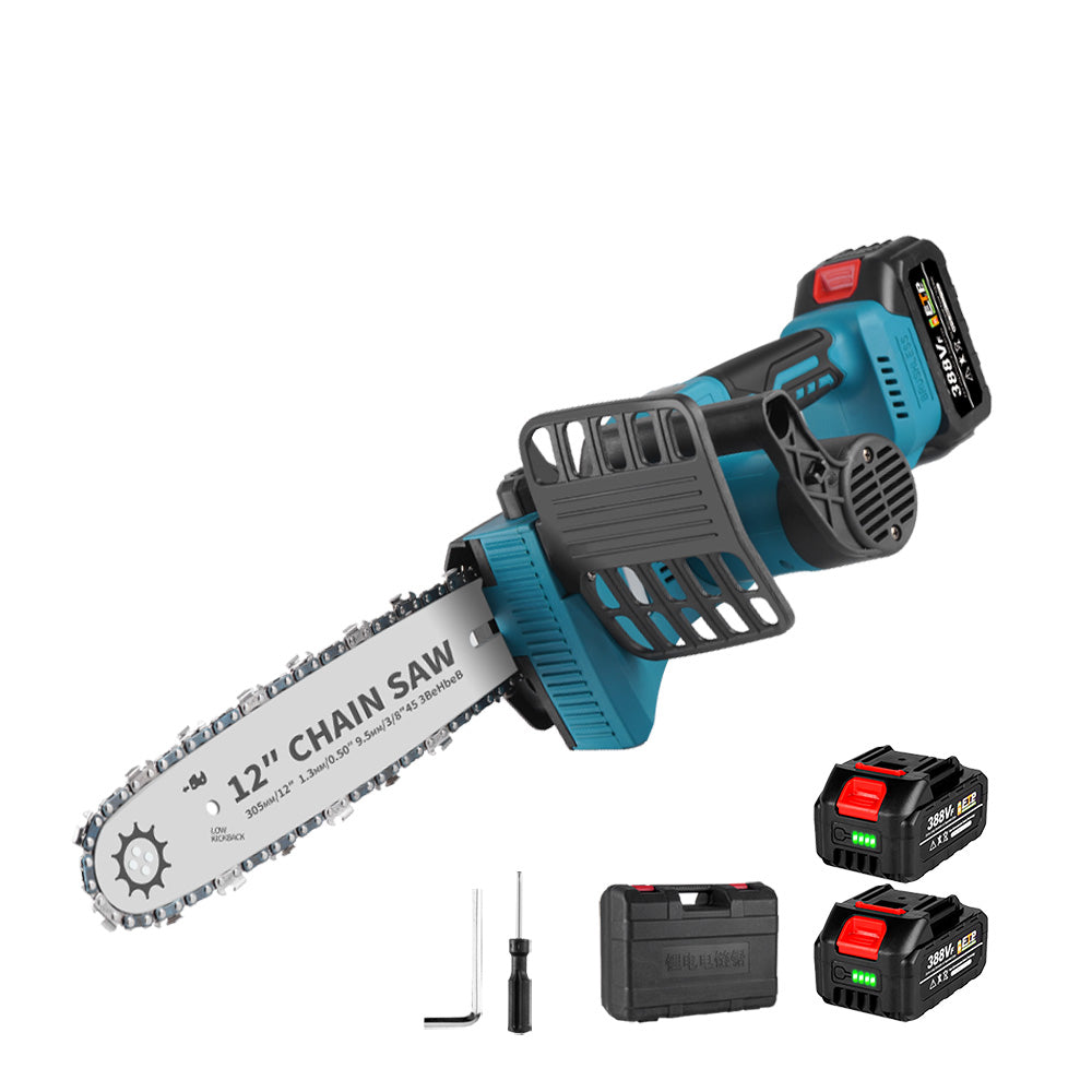 YOFIDRA 12 Inch Brushless Cordless Chain Saw with Oiler - Compatible with Makita 18V Battery